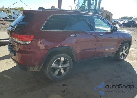 2015 Jeep Grand Cherokee Limited z USA, uszkodzony, nr VIN 1C4RJFBGXFC230234